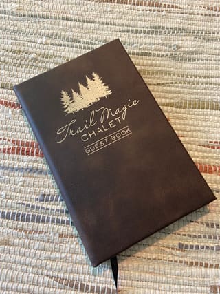 Trail Magic Chalet guestbook