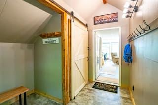 Mud room entrance
